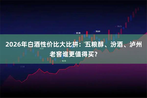 2026年白酒性价比大比拼：五粮醇、汾酒、泸州老窖谁更值得买？