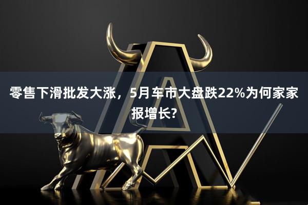 零售下滑批发大涨，5月车市大盘跌22%为何家家报增长?